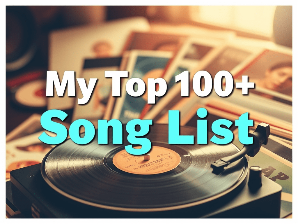 My Top 100(+) Song&nbsp;List